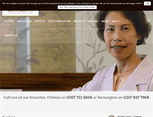 Tablet Screenshot of ginsen-london.com